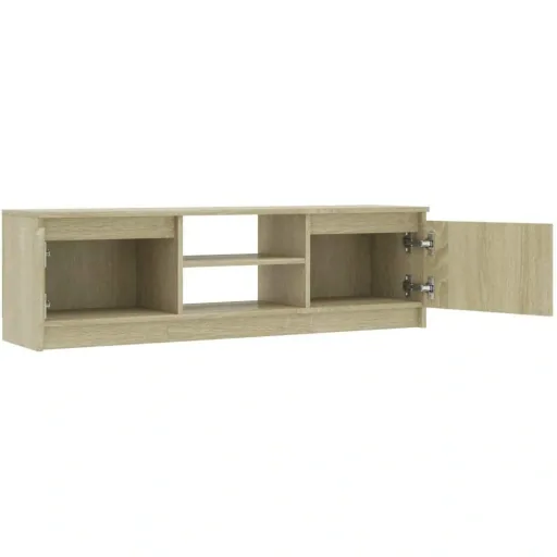 TV-Schrank 120x30x35,5 cm Spanplatte Sonoma Eiche
