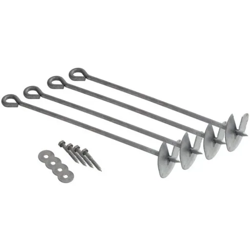 Doppelschaukel Grau / weiß