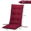 Set aus 6 Kissen Vanamo rot 129x53x10cm