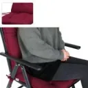 Set aus 6 Kissen Vanamo rot 129x53x10cm