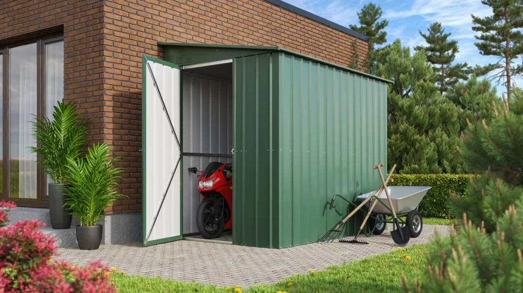 Gerätehaus Lean To 58, jade