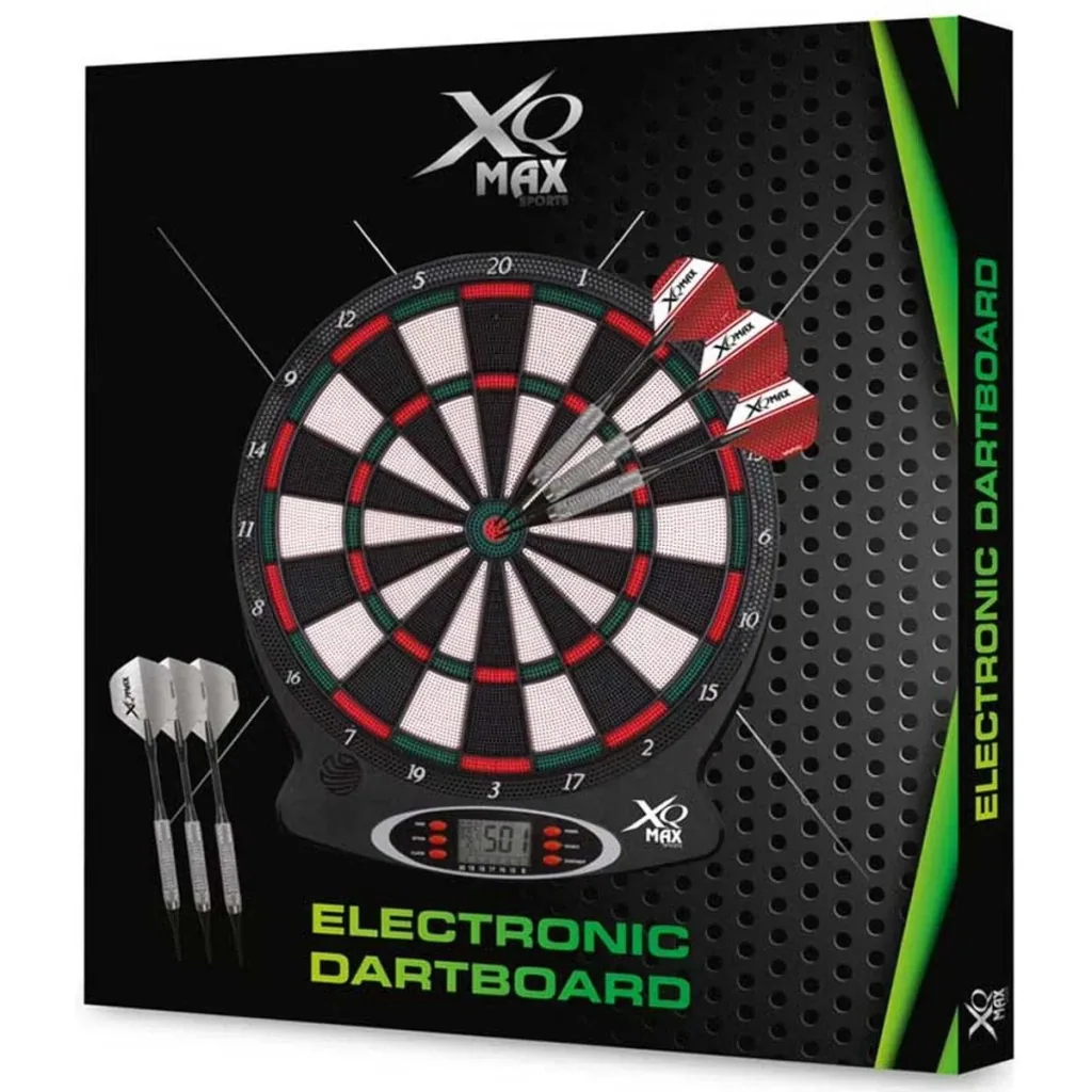 XQ Max Electric Dartboard - 159 Spielvarianten - inklusive Pfeile