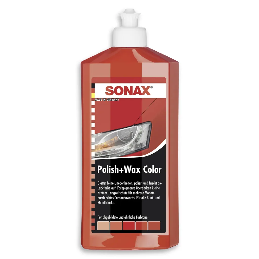 Polish+Wax Color rot 500 ml