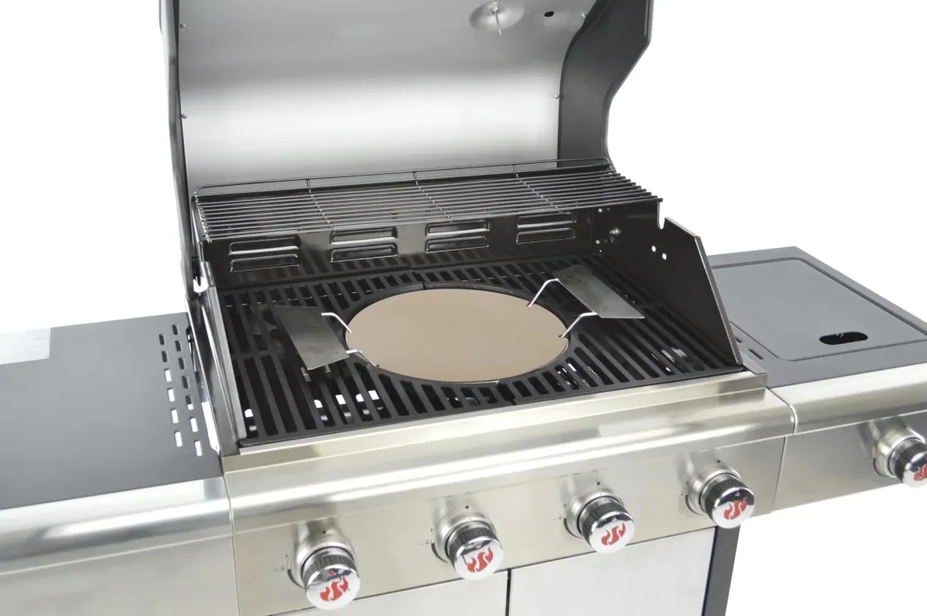 Pizzastein Set 2-teilig, braun