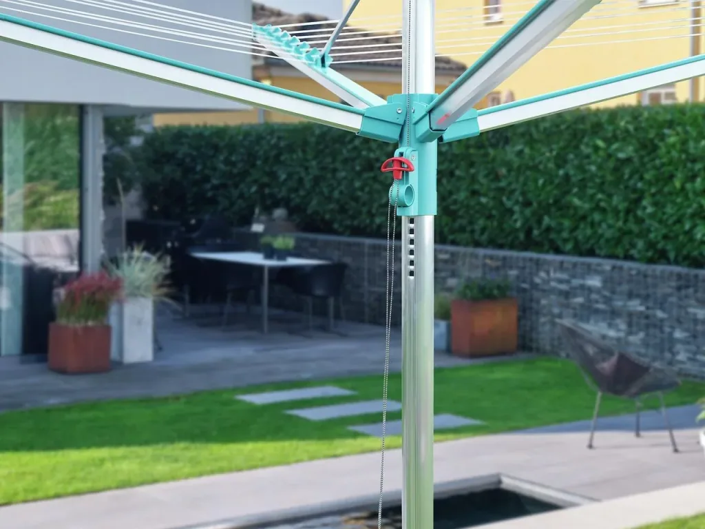 Wäscheschirm "Linomatic 400 Easy", 40 Meter Trockenfläche, 4 Waschladungen