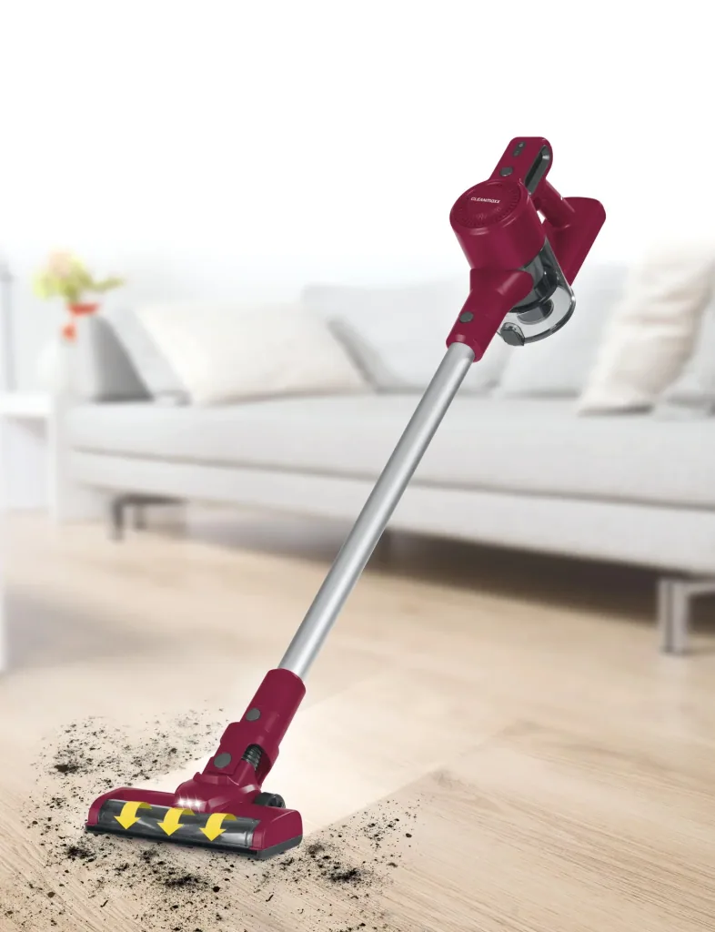 Power Akku Zyklon-Hand/Bodensauger, 22,2V, rot, 150 Watt