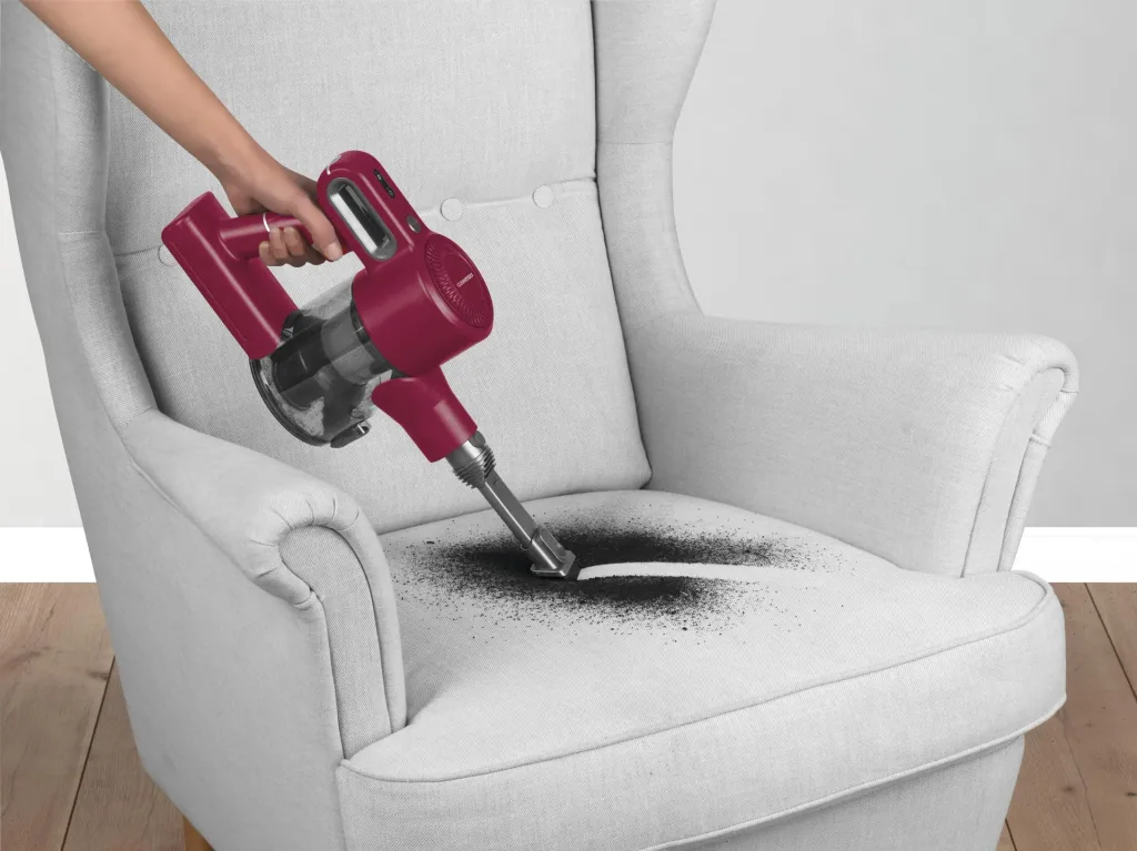 Power Akku Zyklon-Hand/Bodensauger, 22,2V, rot, 150 Watt