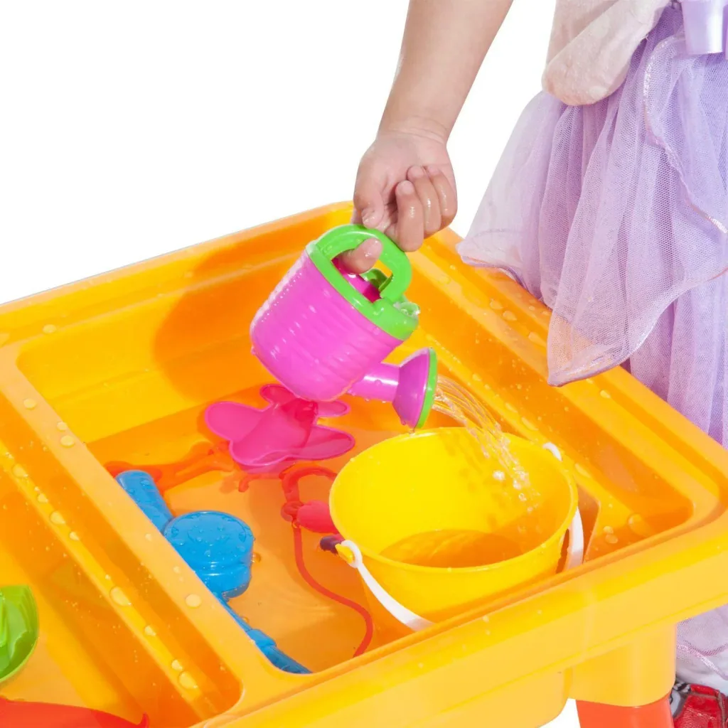 Spieltisch Sandkastentisch mit Zubehör