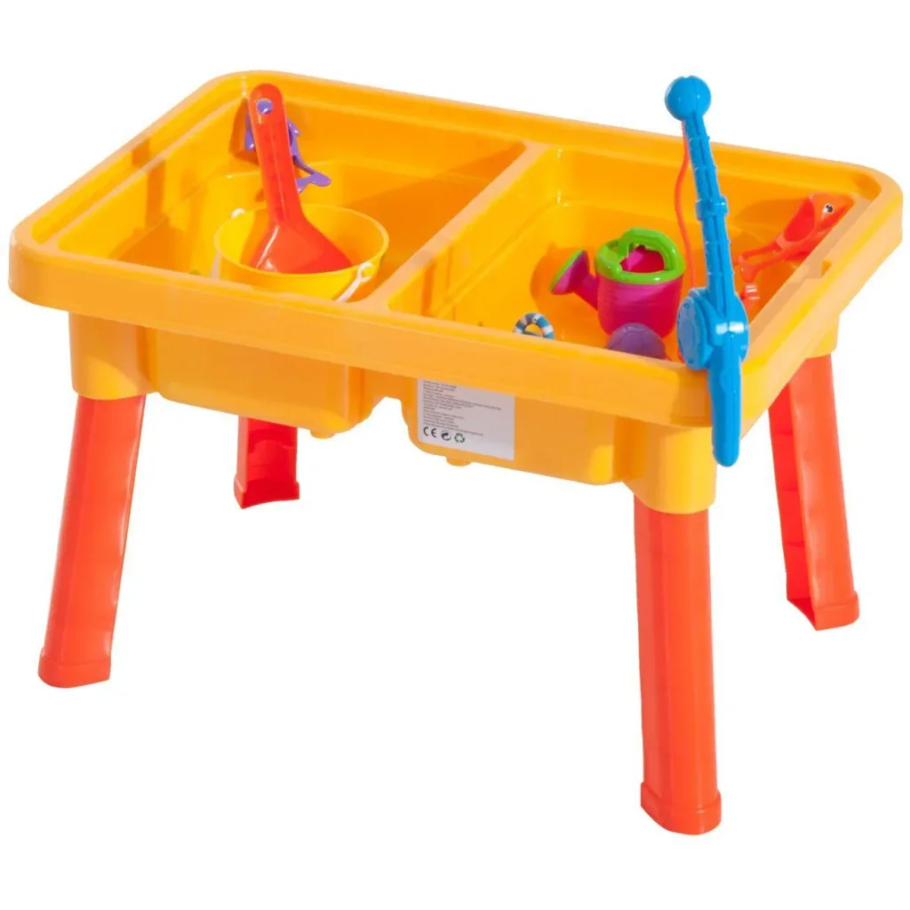 Spieltisch Sandkastentisch mit Zubehör