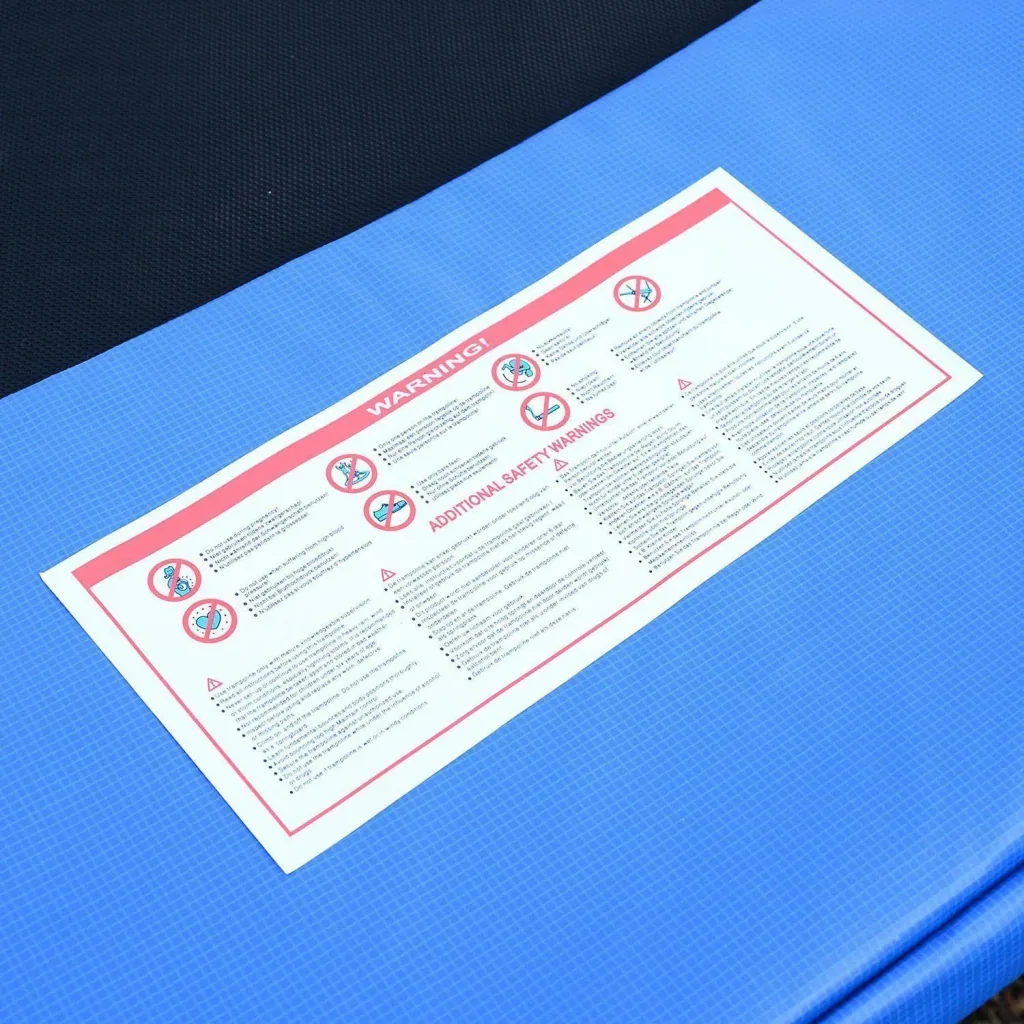 Trampolin Randabdeckung bunt 305cm witterungsbeständig PVC PE
