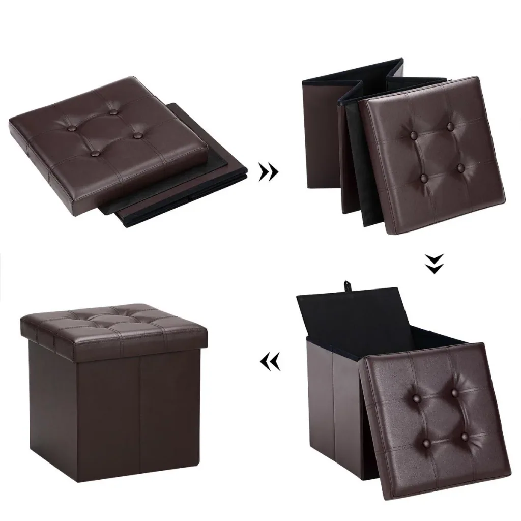Klapphocker mit Aufbewahrungsbügel