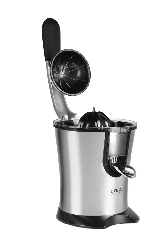 Design Zitruspresse "CP 200", Schwarz, Edelstahl, 160 Watt