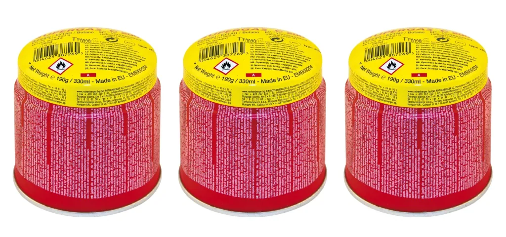 Gaskartusche 3er Set, 190g /330ml pro Kartusche