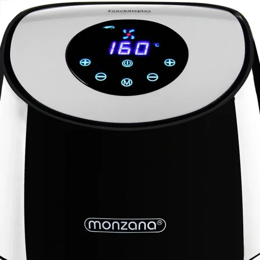 Friteuse 9 in 1 mit Touch-Display 3,6 Liter - Schwarz