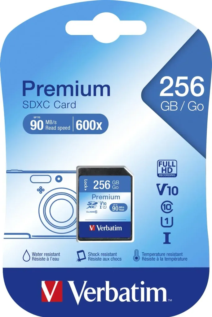 256GB SDXC Premium Speicherkarte