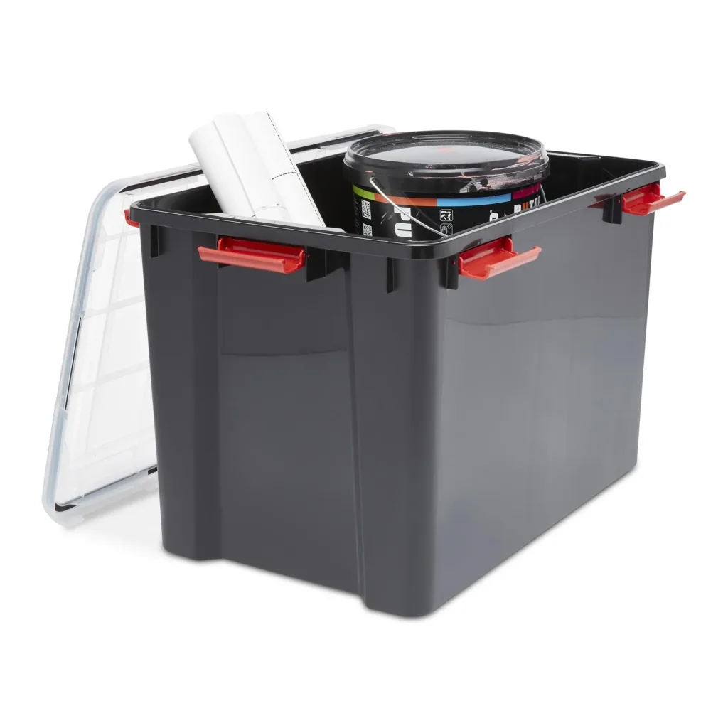 Wasserdichte Box AT-LD BkR/C/D, schwarz, 70 Liter, 2er Set