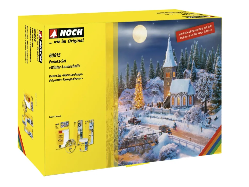 Perfekt-Set Winter-Landschaft