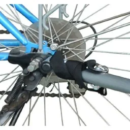 Hundeanhänger Fahrradanhänger Blau/Schwarz
