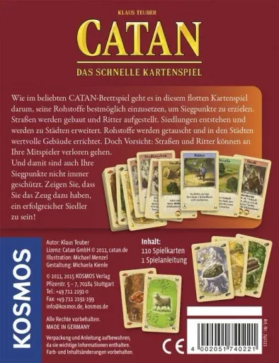 Catan - Das schnelle Kartenspiel