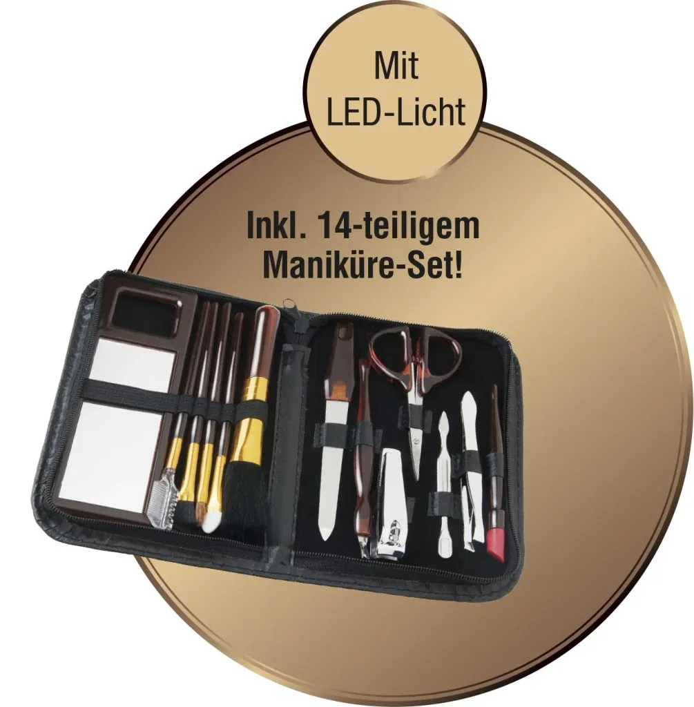 Diamant Epilierer inklusive Maniküre-Pediküre Set "Edition Rosegold"