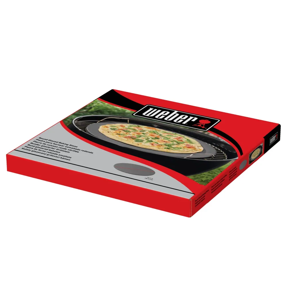 Glasierter Pizzastein rund Ø 36 cm