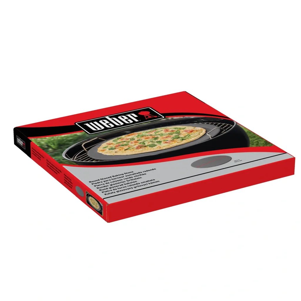 Glasierter Pizzastein rund Ø 36 cm