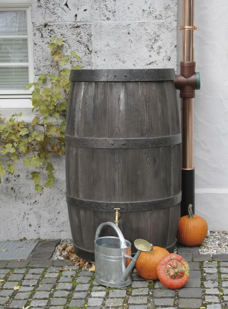 Regenspeicher "Burgund" 500 L dunkelbraun
