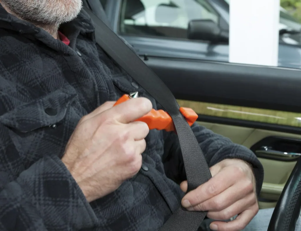 Rettungshammer mit Gurtschneider 2 in 1