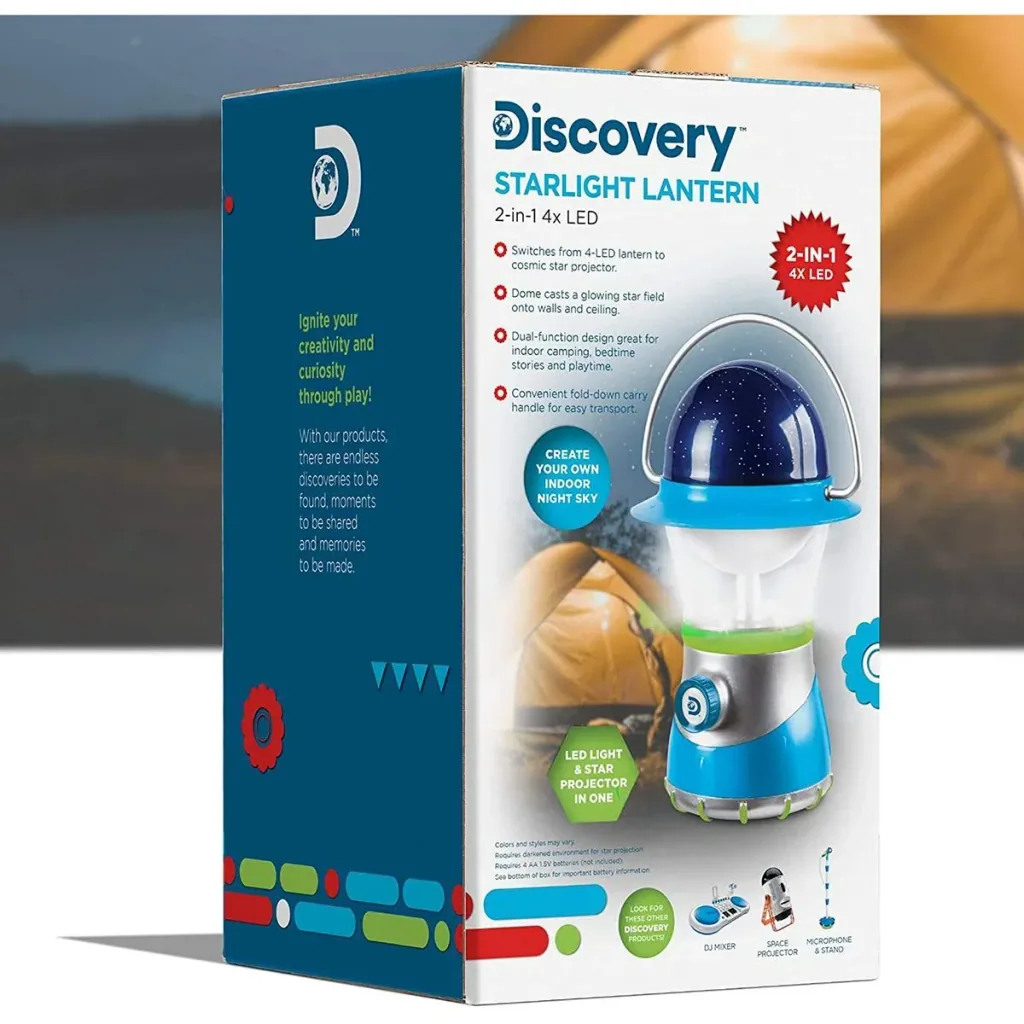 Discovery Mindblow - Sternlampe Laterne - Nachtlicht - 2 in 1