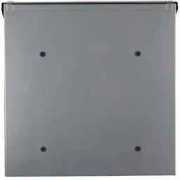 NL Briefkasten Monaco Silber - 368x100x365 mm