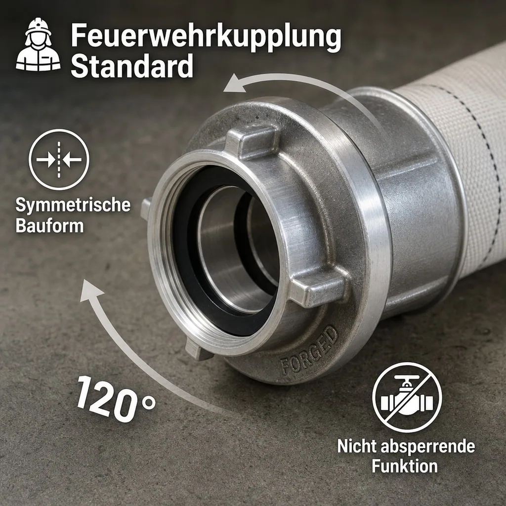Storz System C Kupplung mit 2"IG