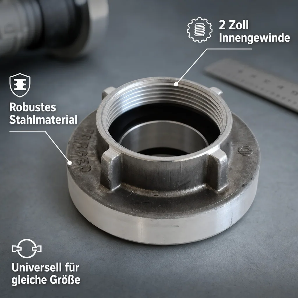 Storz System C Kupplung mit 2"IG