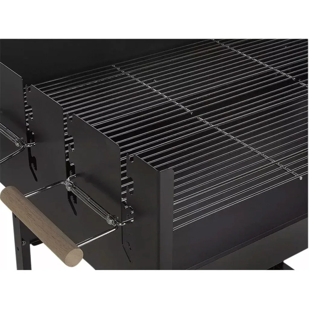 Vargan Holzkohlegrill - Grillfläche 76 x 34 cm - Grillrost höhenverstellbar