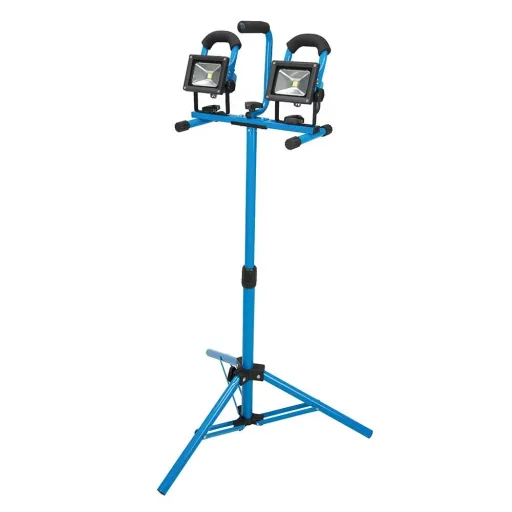 Stativ LED-Doppelarbeitsscheinwerfer 2 x 10 W