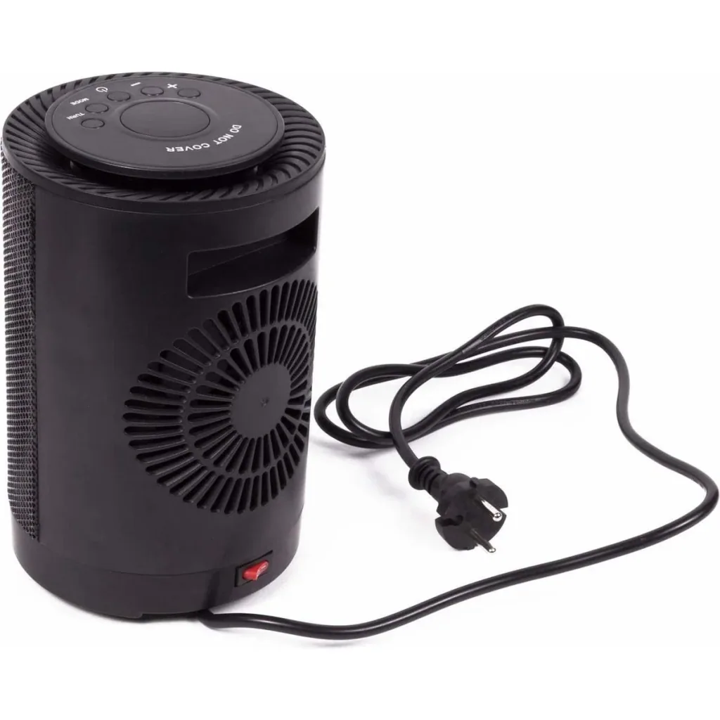 Heizgerät - Ventilator - Keramik - 600/1200 Watt - Ø 14 cm
