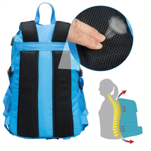 Sport- und Freizeit Rucksack 25L blau