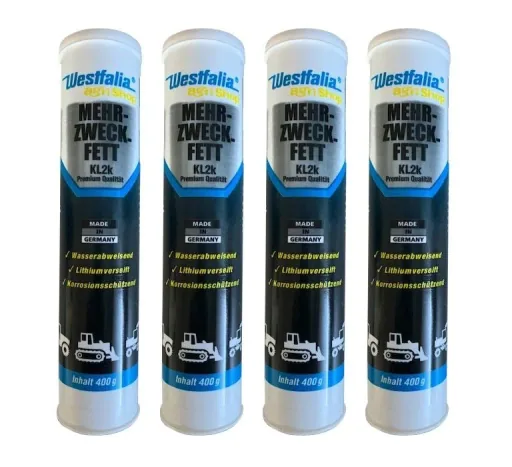 Mehrzweckfett KL2k, 4 x 400 g Kartusche
