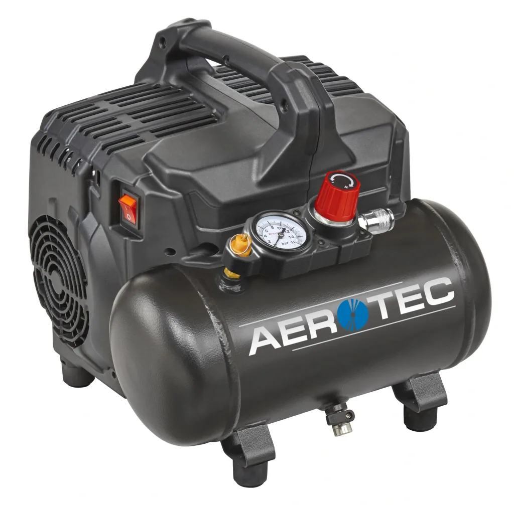 Kolbenkompressor SUPERSIL 6 Ölfrei - 230 Volt - tragbar