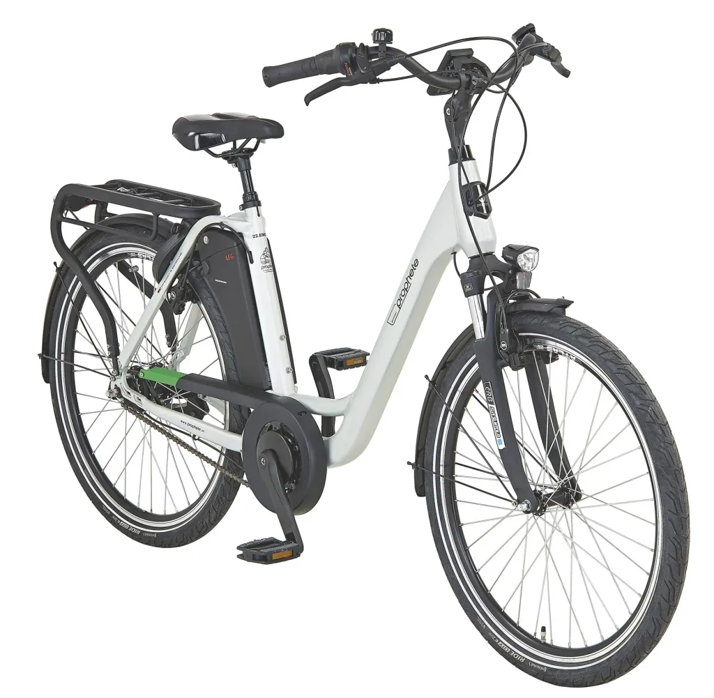 GENIESSER 23.EMC.10 City E-Bike 26"/28" AEG EcoDrive C Damen Wave 26": Rahmengröße 49cm