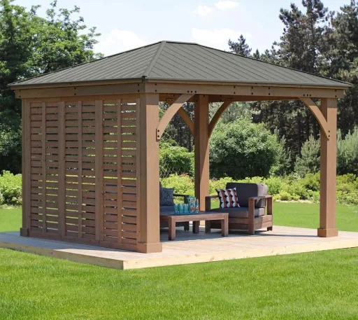 Westmann Seitenwand Pavillon 12x12 und 12x14