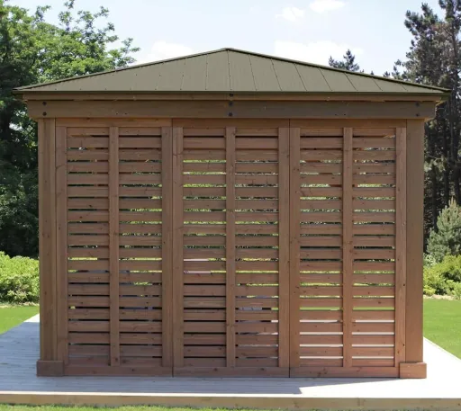 Westmann Seitenwand Pavillon 12x12 und 12x14
