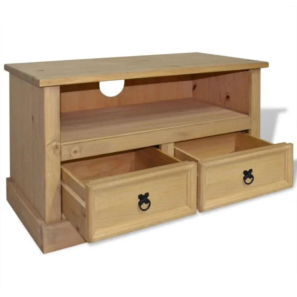 TV-Schrank Mexikanische Kiefer Corona-Stil 91x43x56 cm