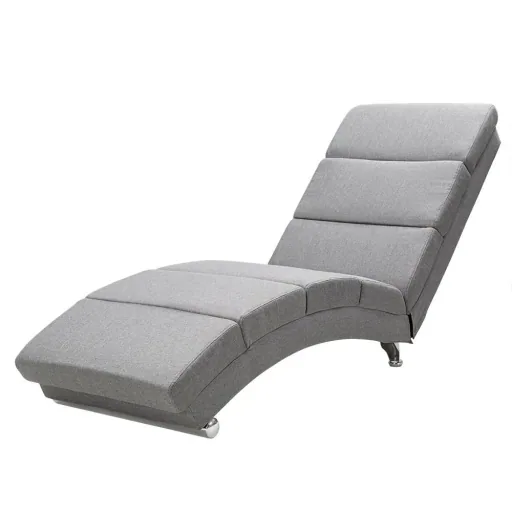 Relaxliege - grau mit Massage- und Heizfunktion
