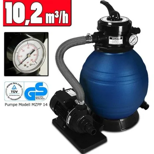 Sandfilteranlage 10.200 l/h