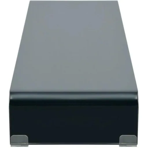 TV-Schrank/Monitorständer schwarz 120x30x13 cm Glas