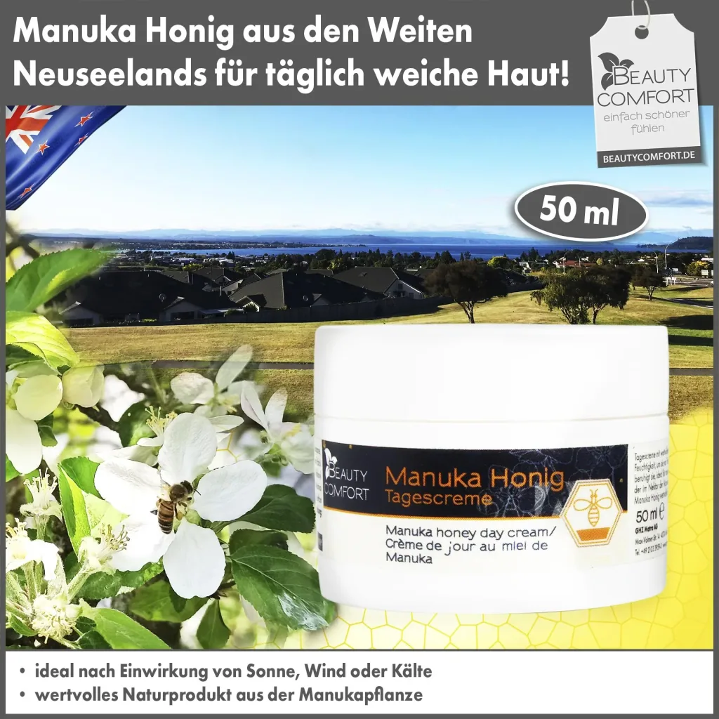 Manuka Honig Tagescreme, 50 ml