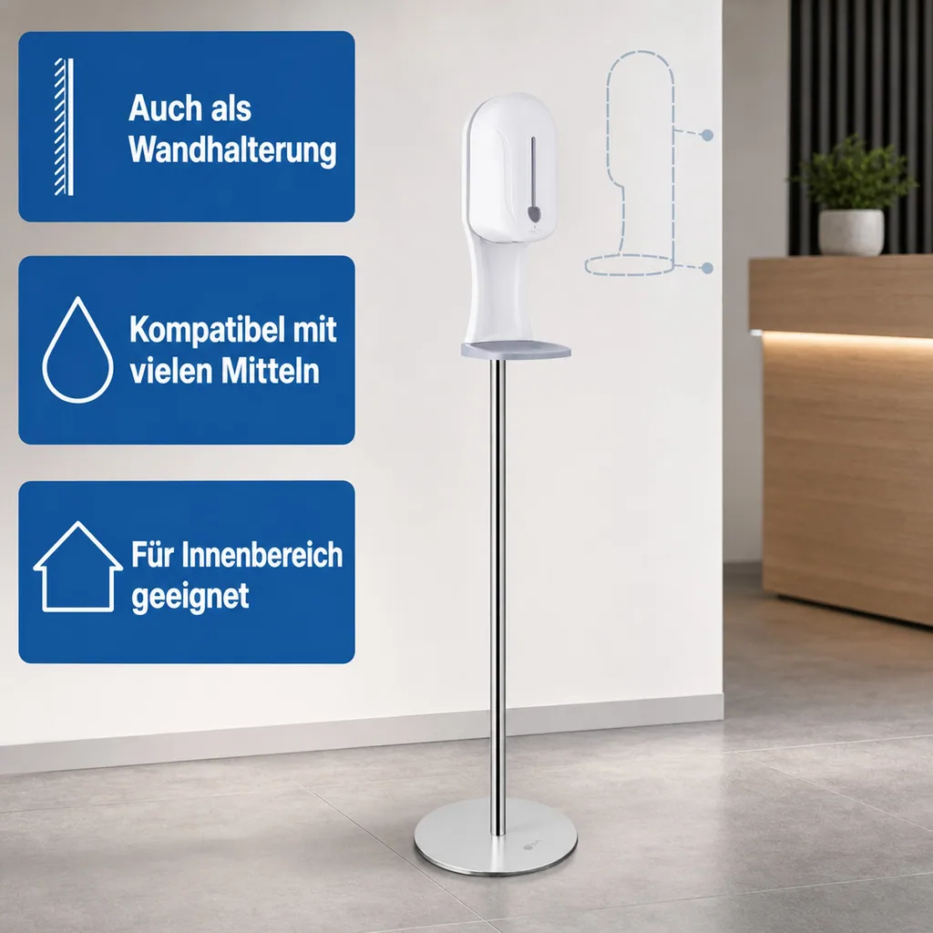 Saro Desinfektionsständer 3 in 1 (ohne Dispenser) für Merit oder Sonja