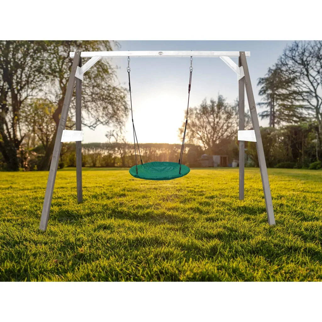 Nestschaukel Summer Grau/weiß