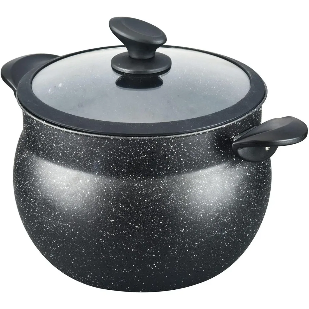 Couscous-Pfanne - 24cm - 8L - Schwarz