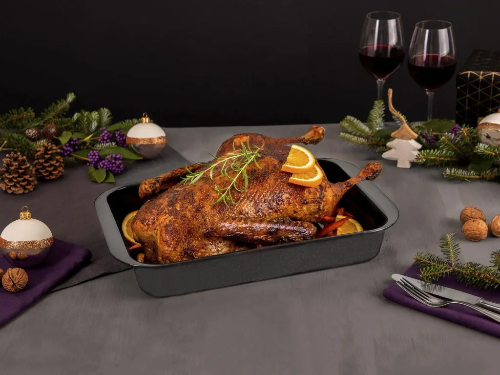 Bräter "Emaille" inklusive Rezeptbuch